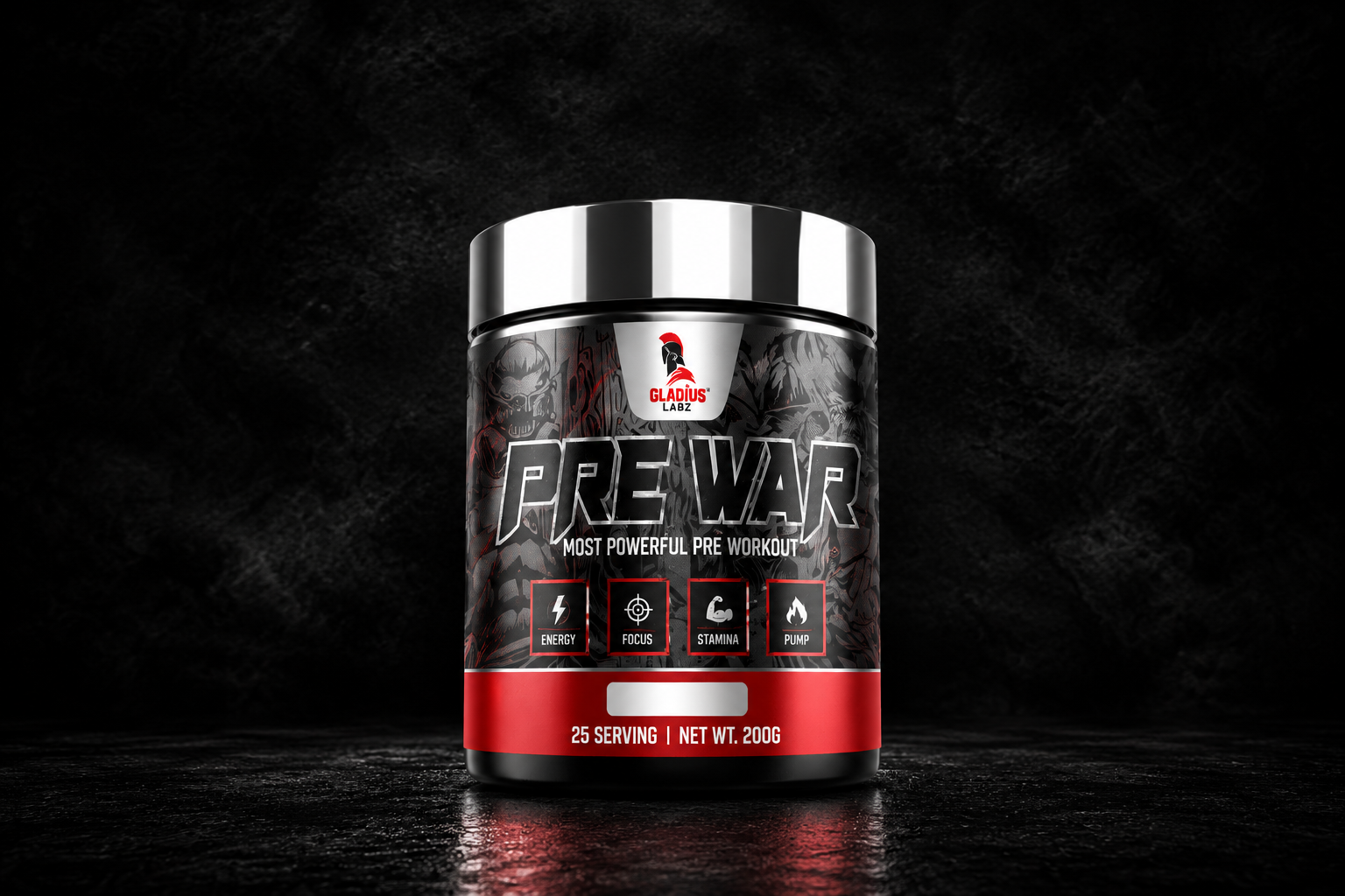 Pre War – Most Powerful Pre-Workout
